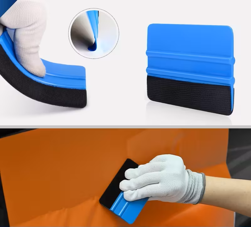 1_Odolná ABS Modrá Vinylová Stierka..